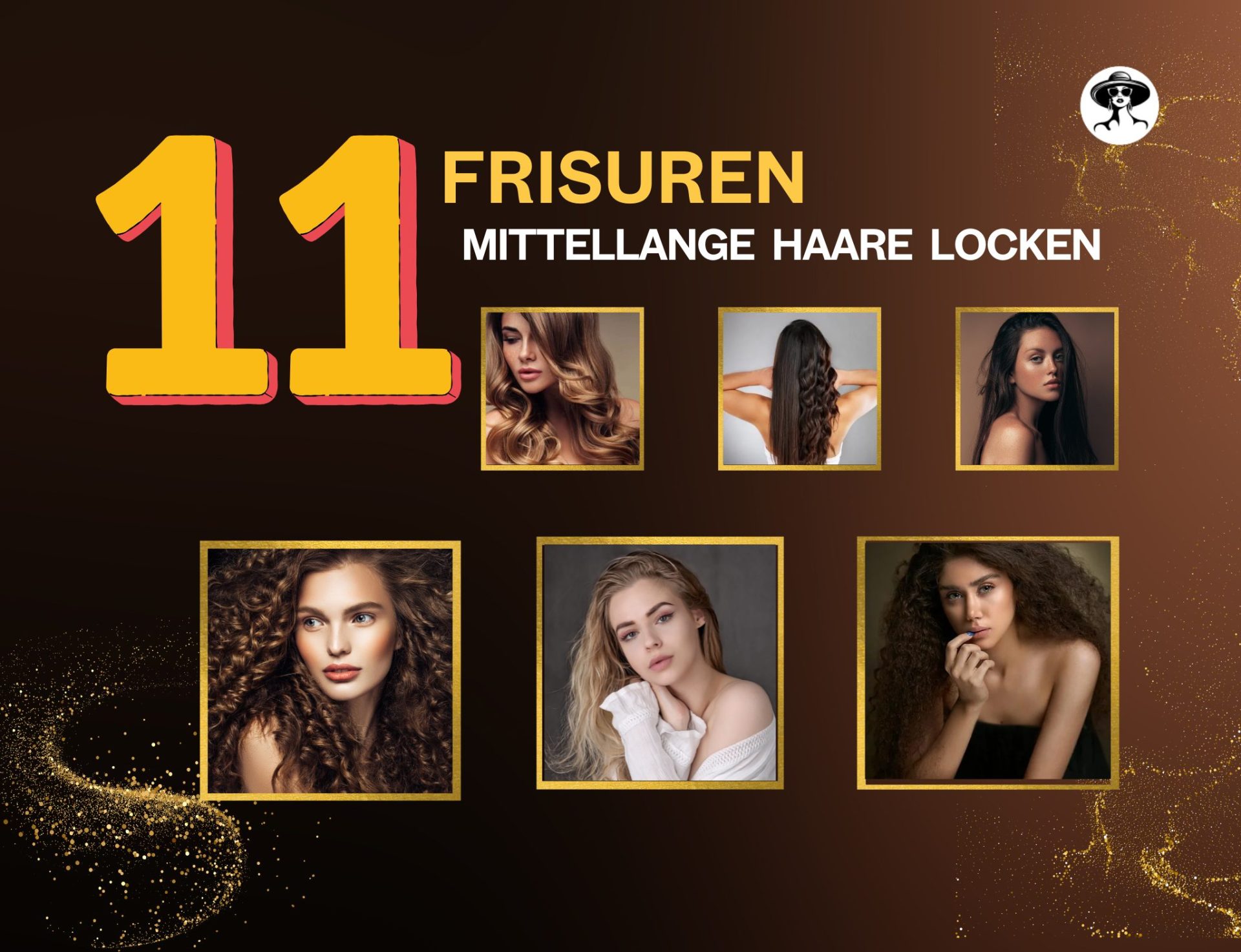 Frisuren Mittellange Haare Locken