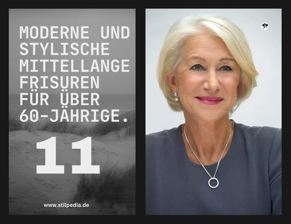 Frisuren ab 60 mittellang