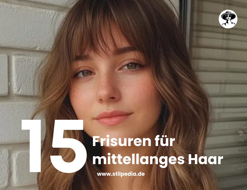 Frisuren für mittellanges Haar