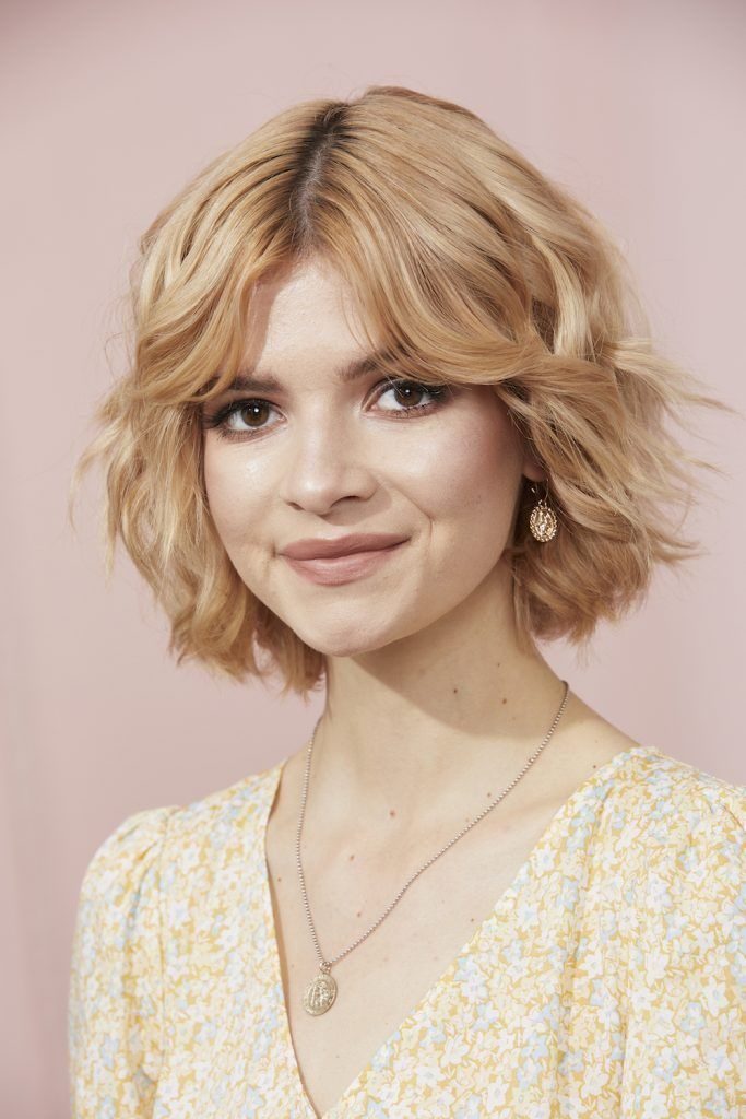 Blonder Shag Bob