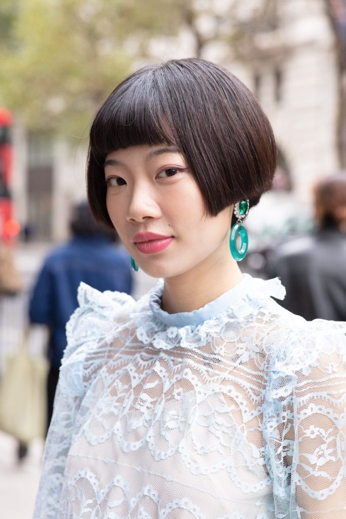 Asymmetrischer Bob mit Pony