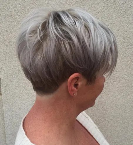 Weicher grauer Pixie