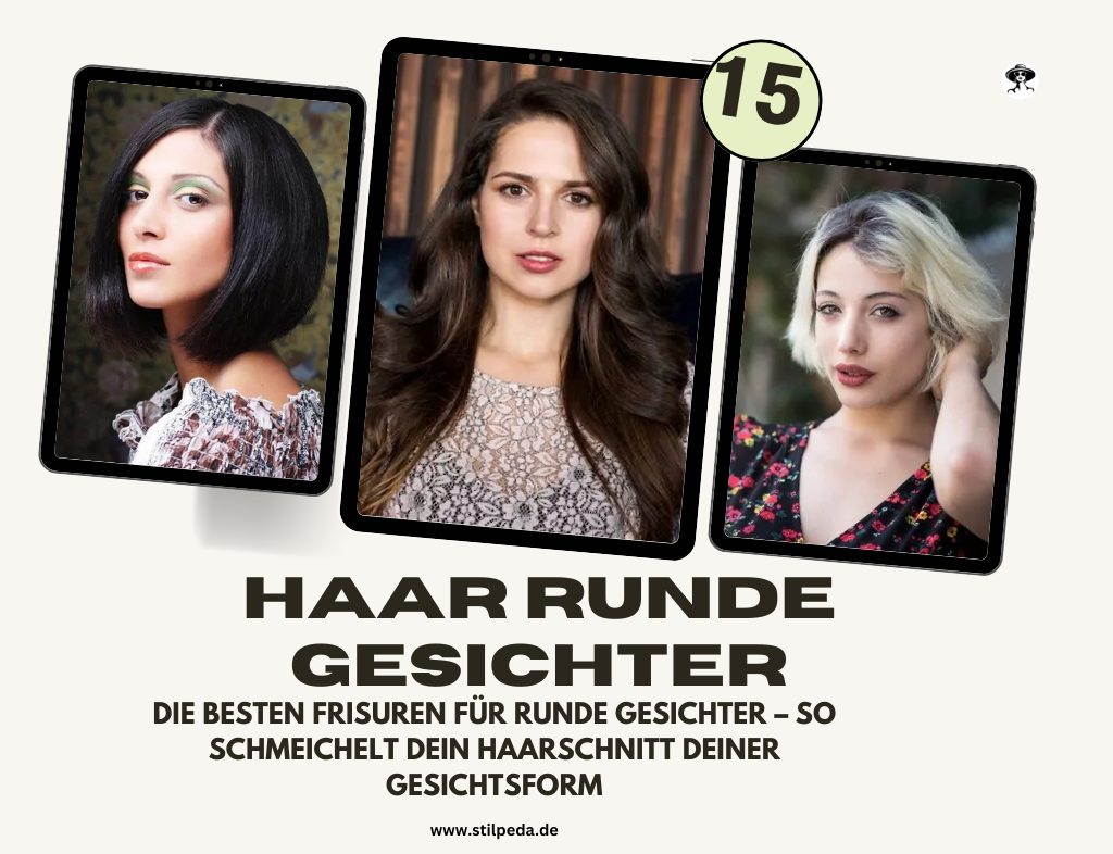 Haar Runde Gesichter